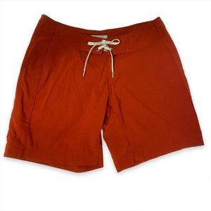Patagonia Water Girl Board Shorts Swim Shorts Rust Color Size 4 Nylon Blend